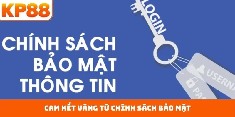 Chính sách bảo mật 1 Cam kết vàng từ chính sách bảo mật